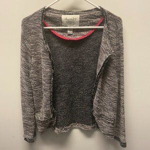 Multi-colored knit blazer!